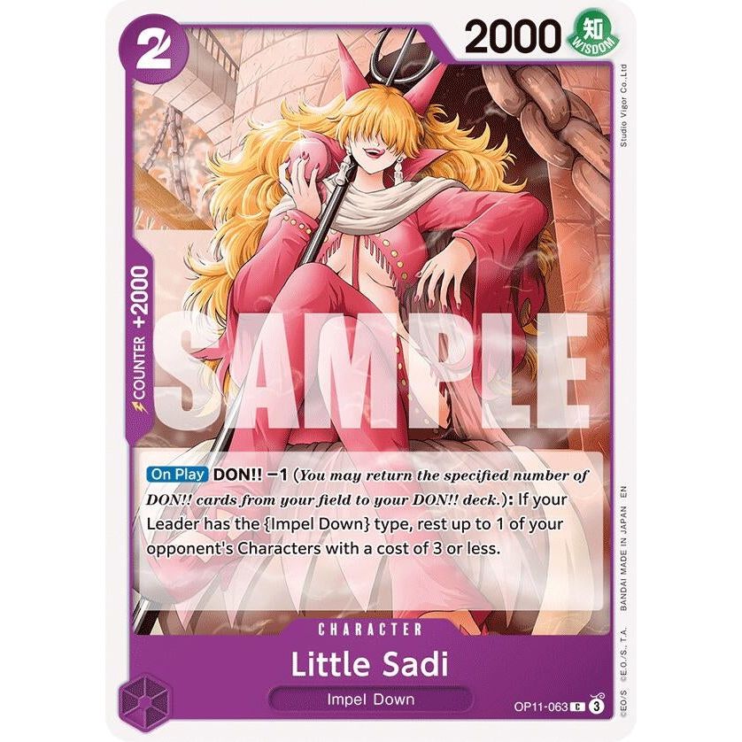 Image for Little Sadi (OP11-063) (OP11) - One Piece Card Game