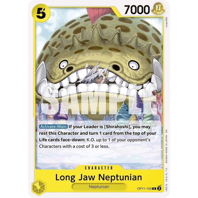 Image for Long-Jaw Neptunian (OP11-103) (OP11) - One Piece Card Game
