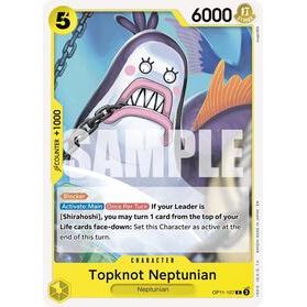 Topknot Neptunian - One Piece — A Fist of Divine Speed (136)