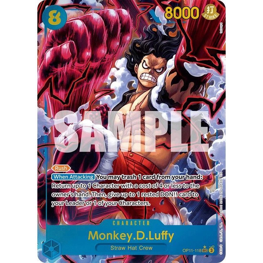Image for Monkey.D.Luffy (118) (Alternate Art) (OP11-118) (OP11) - One Piece Card Game