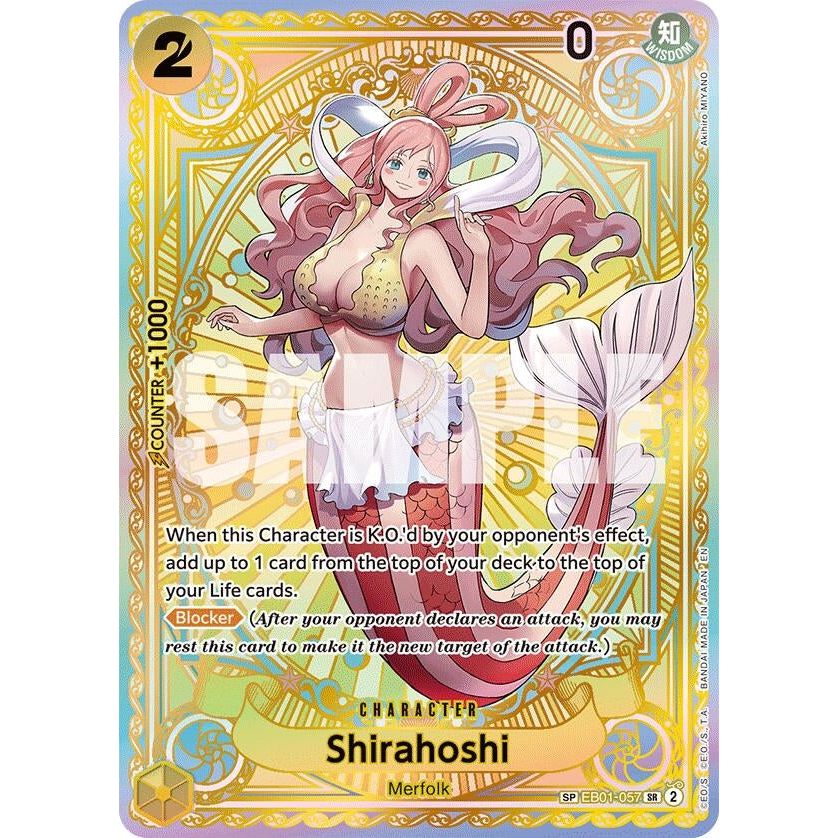 Image for Shirahoshi (SP) (EB01-057) (OP11) - One Piece Card Game
