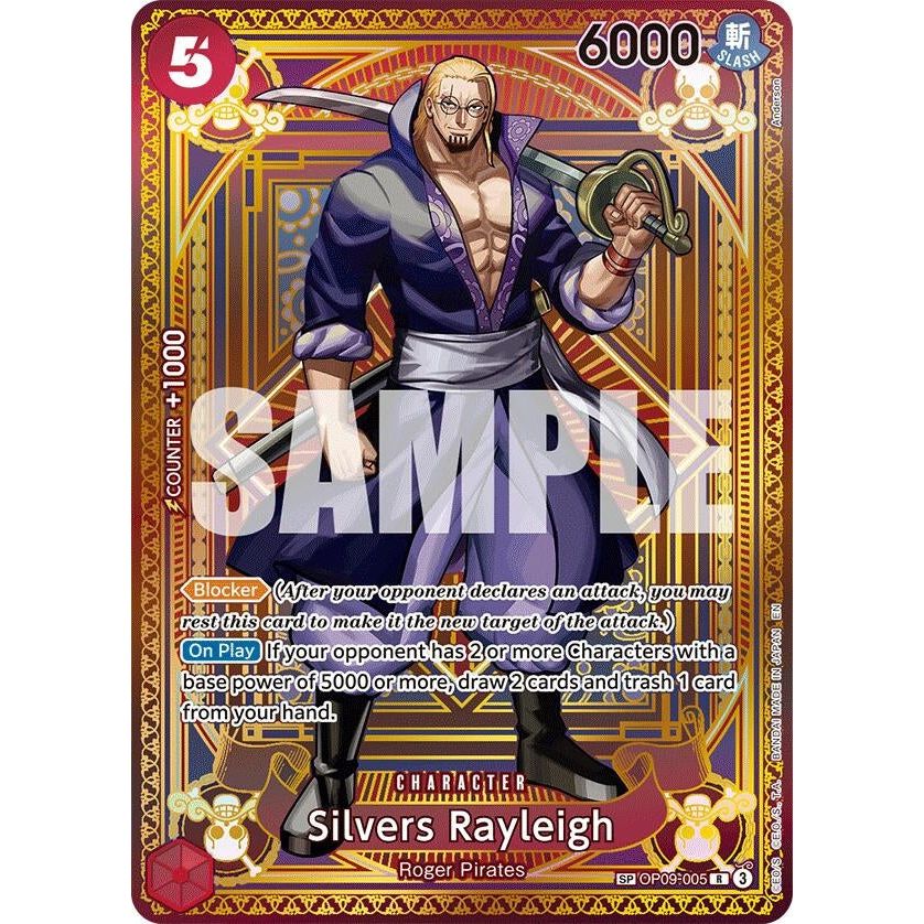 Image for Silvers Rayleigh (SP) (OP09-005) (OP11) - One Piece Card Game