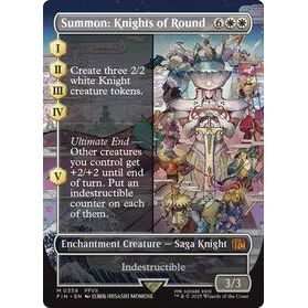 Summon: Knights of Round (Borderless) - Final Fantasy TCG (569)