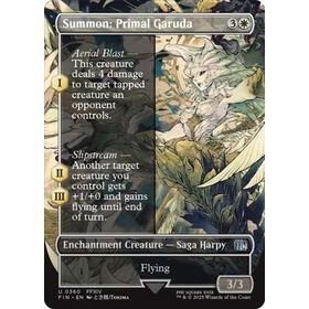 Summon: Primal Garuda (Borderless) - Final Fantasy TCG (574)
