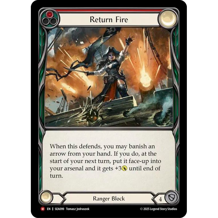 Image for Return Fire (SEA099) - Flesh and Blood TCG