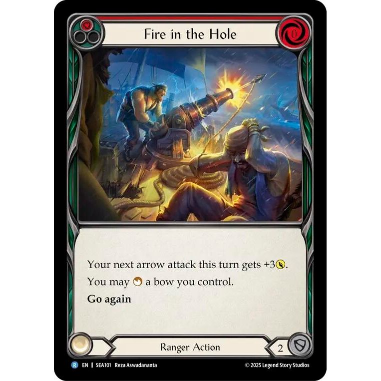 Image for Fire in the Hole (SEA101) - Flesh and Blood TCG