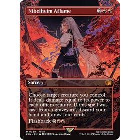 Nibelheim Aflame (Borderless) - Final Fantasy TCG (591)