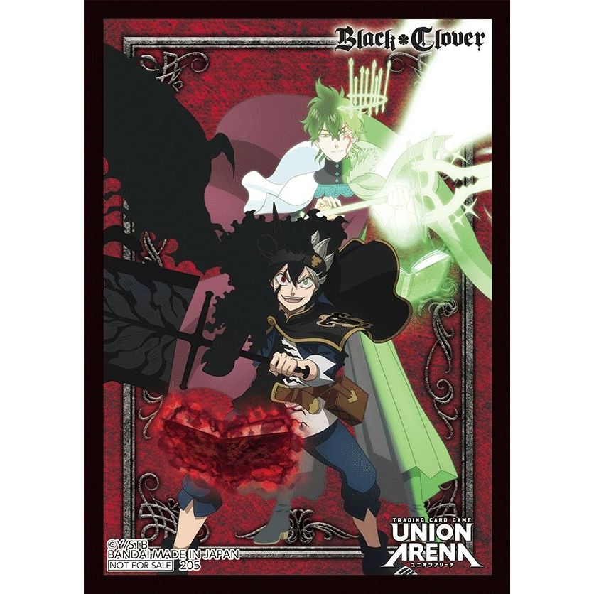 Image for Union Arena Rare Battle AP Card Sleeves - Black Clover (3-Pack) - Card Sleeves