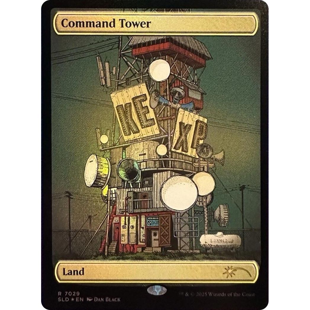 Image for Command Tower (7029) (Rainbow Foil) (7029) (SLD) - Magic: The Gathering