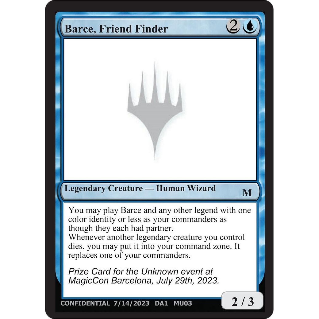 Image for Barce, Friend Finder - Magic: The Gathering