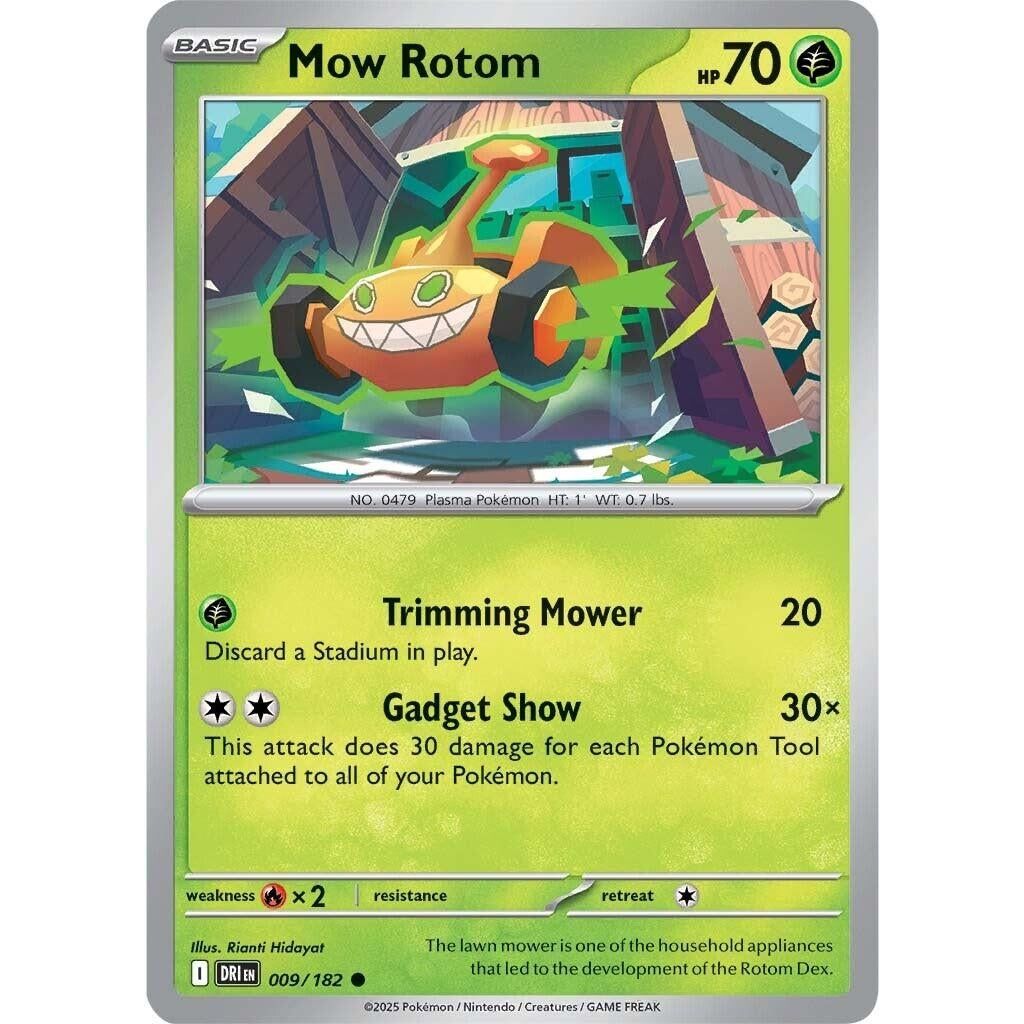 Image for Mow Rotom (009/182) (DRI) - Pokemon