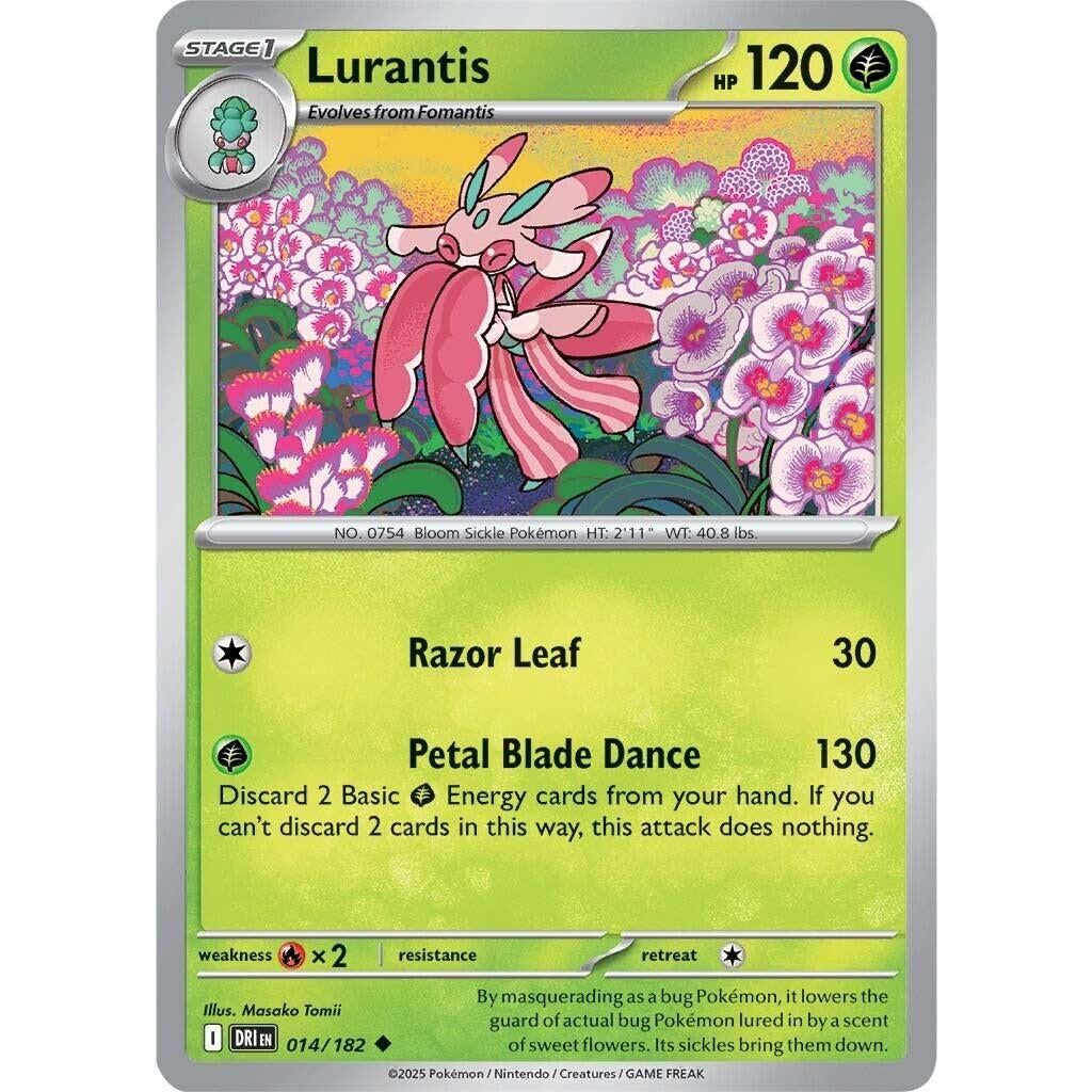 Image for Lurantis (014/182) (DRI) - Pokemon