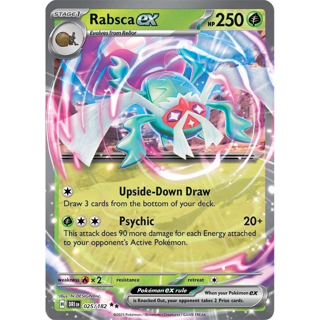 Image for Rabsca ex (025/182) (DRI) - Pokemon