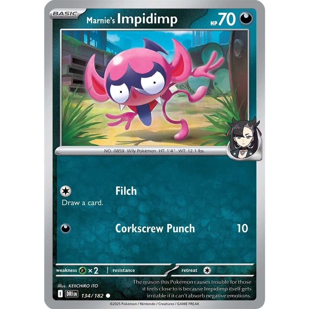 Image for Marnie's Impidimp (134/182) (DRI) - Pokemon
