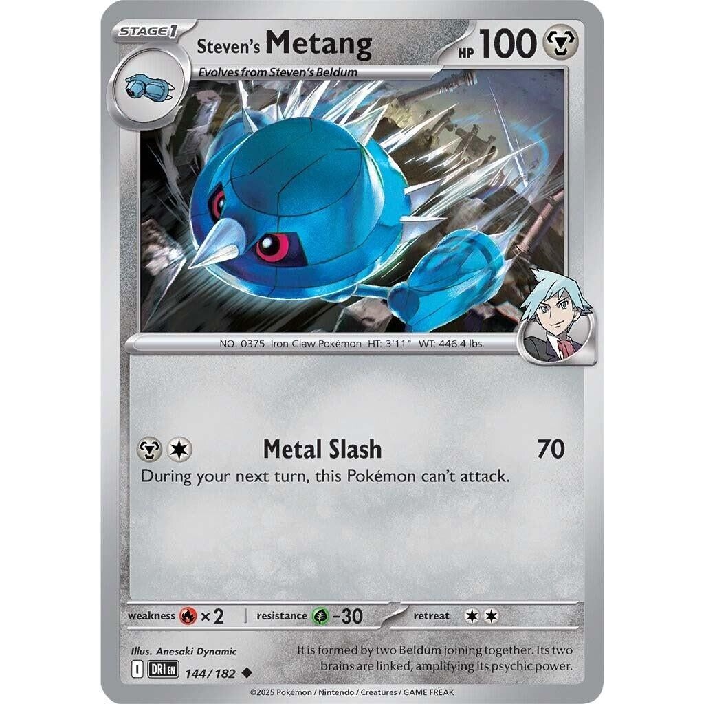 Image for Steven's Metang (144/182) (DRI) - Pokemon