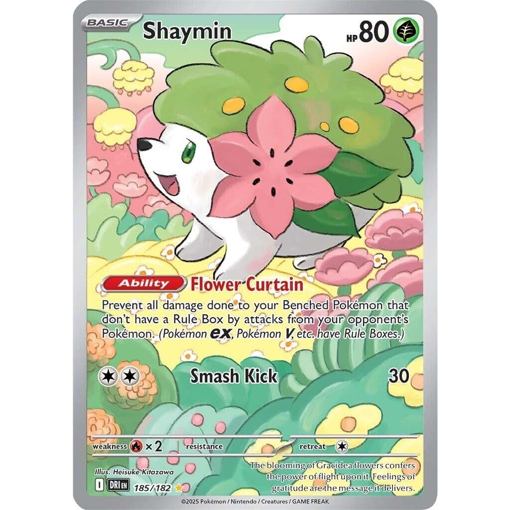 Image for Shaymin (185/182) (DRI) - Pokemon