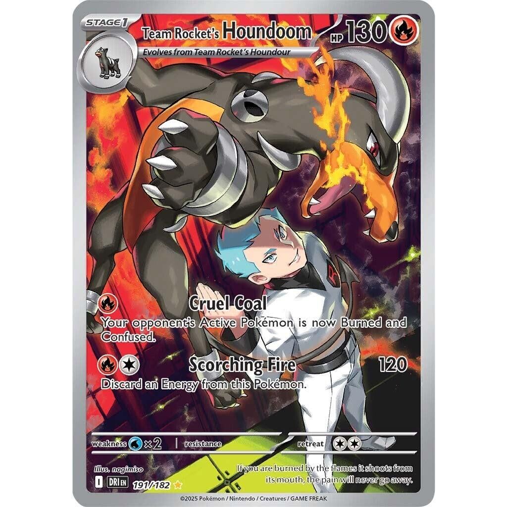 Image for Team Rocket's Houndoom (191/182) (DRI) - Pokemon