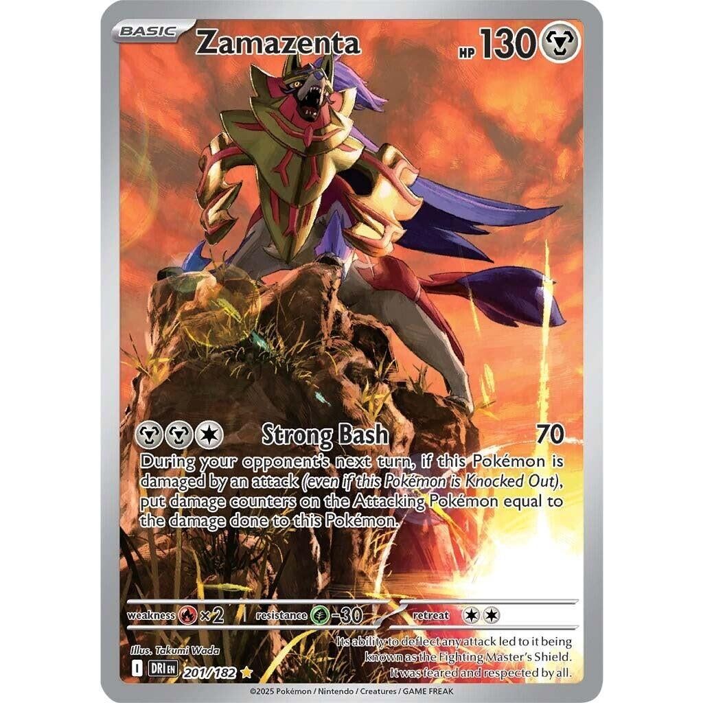 Image for Zamazenta (201/182) (DRI) - Pokemon