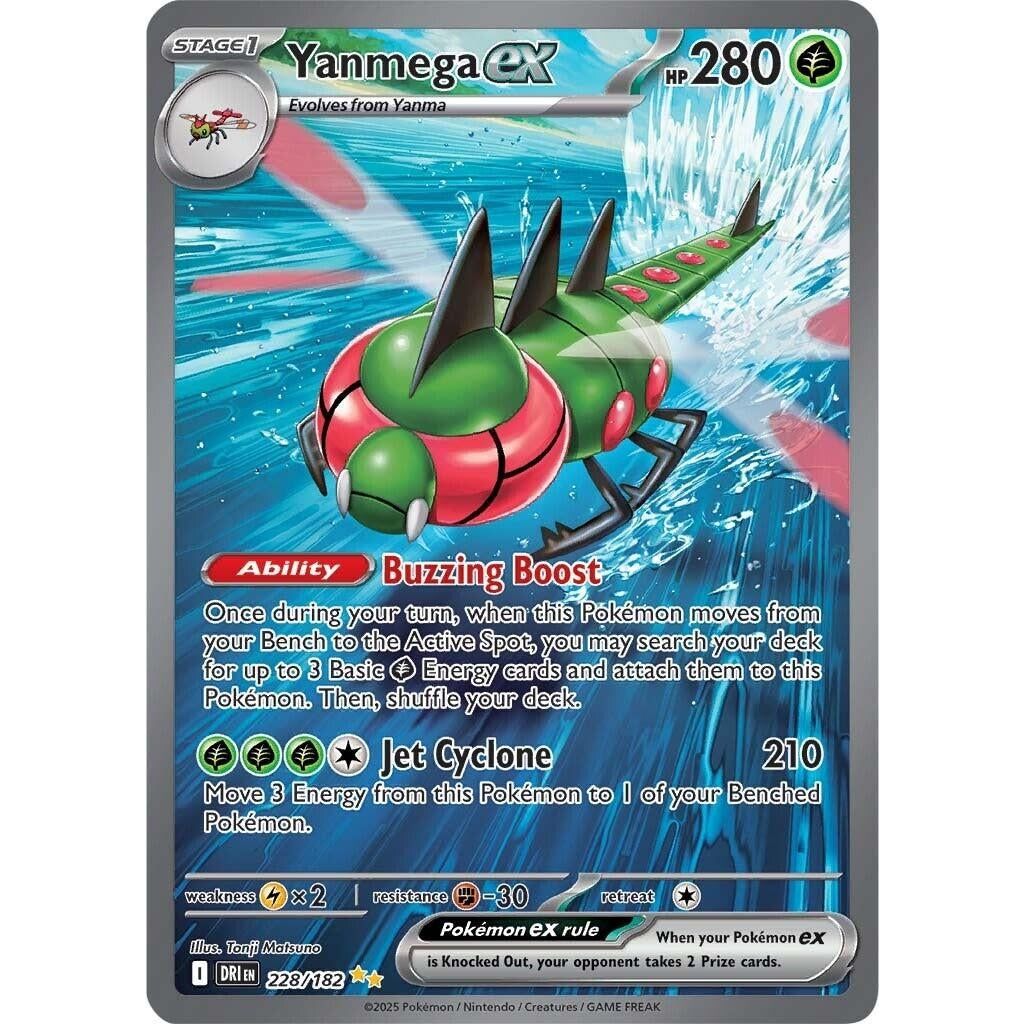 Image for Yanmega ex (228/182) (DRI) - Pokemon