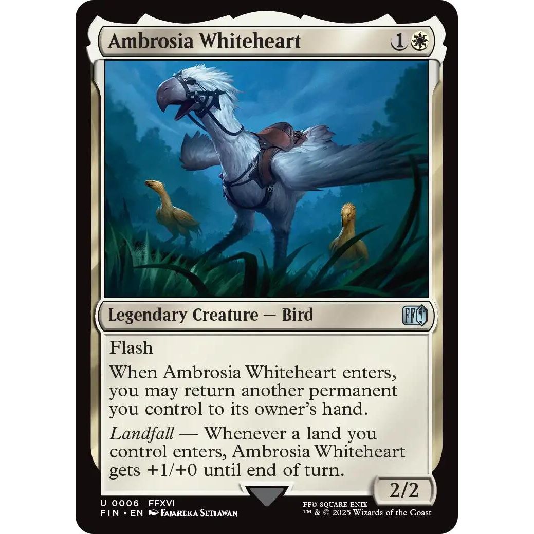 Image for Ambrosia Whiteheart (6) (FIN) - Magic: The Gathering