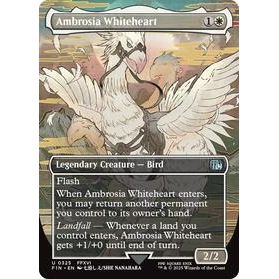 Ambrosia Whiteheart (Borderless) - Final Fantasy TCG (622)