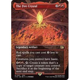 The Fire Crystal (Borderless) - Final Fantasy TCG (680)