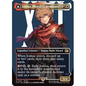Joshua, Phoenix's Dominant (Borderless) - Final Fantasy TCG (708)
