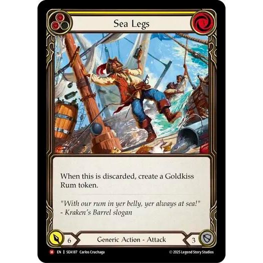 Image for Sea Legs (SEA187) - Flesh and Blood TCG