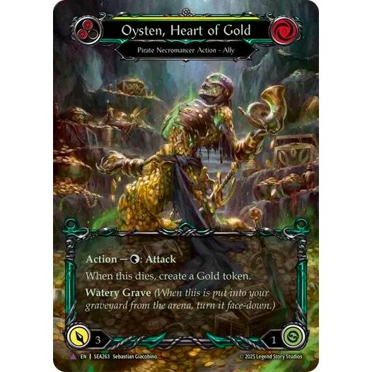 Image for Oysten, Heart of Gold (SEA263) - Flesh and Blood TCG