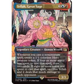 Tellah, Great Sage (Borderless) - Final Fantasy TCG (806)
