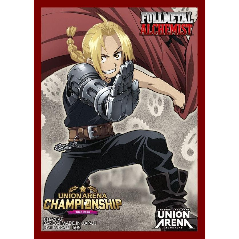 Image for Union Arena Regionals 25-26 AP Card Sleeves - FULLMETAL ALCHEMIST (3-Pack) - Card Sleeves