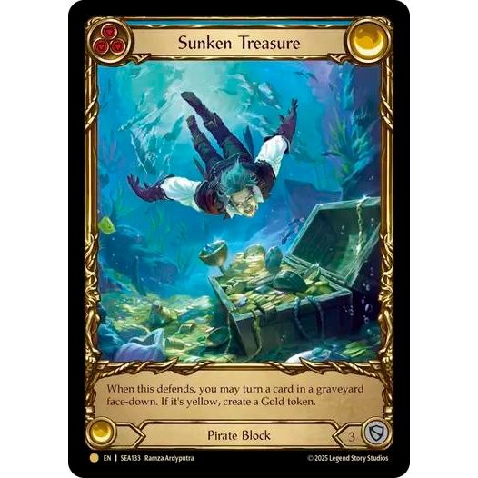 Image for Sunken Treasure (Treasure) (SEA133) - Flesh and Blood TCG
