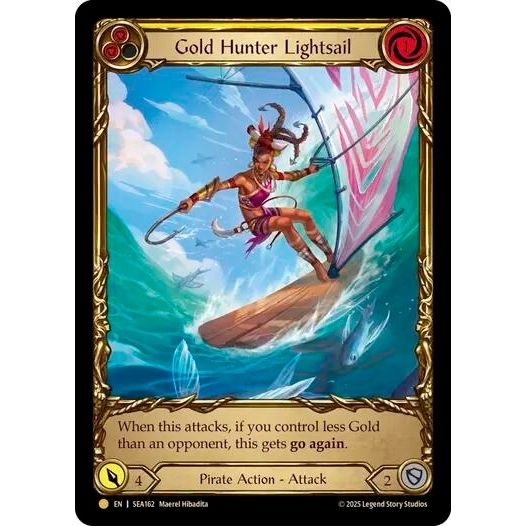 Image for Gold Hunter Lightsail (Treasure) (SEA162) - Flesh and Blood TCG