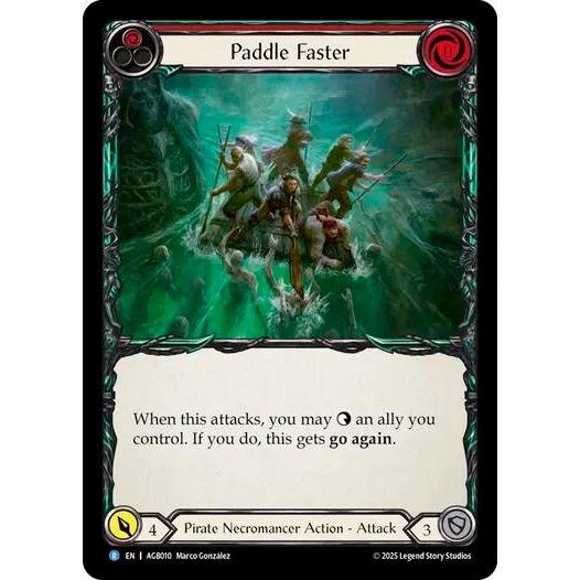 Image for Paddle Faster (AGB010) - Flesh and Blood TCG