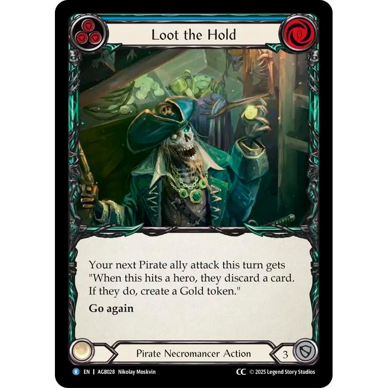 Image for Loot the Hold (CC Tag) (AGB028) - Flesh and Blood TCG