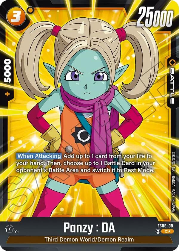 Image for Panzy : DA (Bonus Pack Alternate Art) (FS08-09) (FS08) - Dragon Ball Super: Fusion World