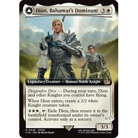 Dion, Bahamut's Dominant (Extended Art) - Final Fantasy TCG (833)