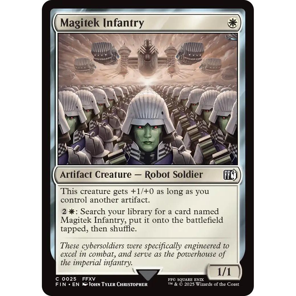 Image for Magitek Infantry (25) (FIN) - Magic: The Gathering
