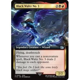 Black Waltz No. 3 (Extended Art) - Final Fantasy TCG (882)