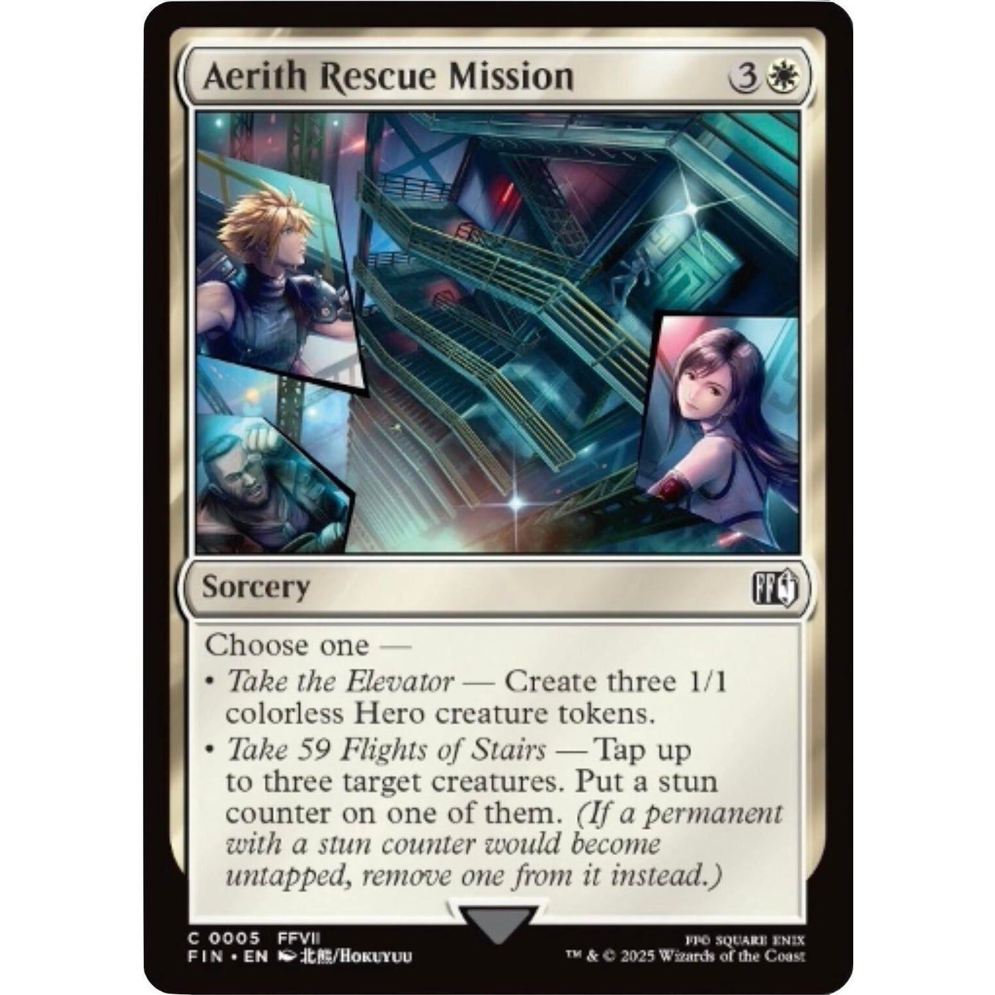 Image for Aerith Rescue Mission (5) (FIN) - Magic: The Gathering