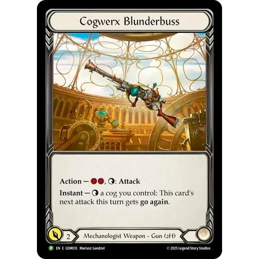Image for Cogwerx Blunderbuss (GEM035) (GEM) - Flesh and Blood TCG