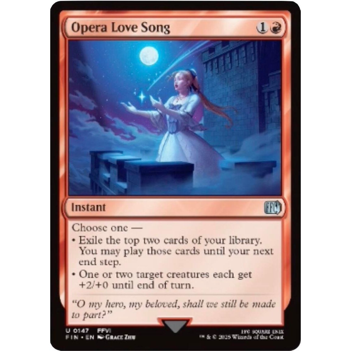 Image for Opera Love Song (147) (FIN) - Magic: The Gathering