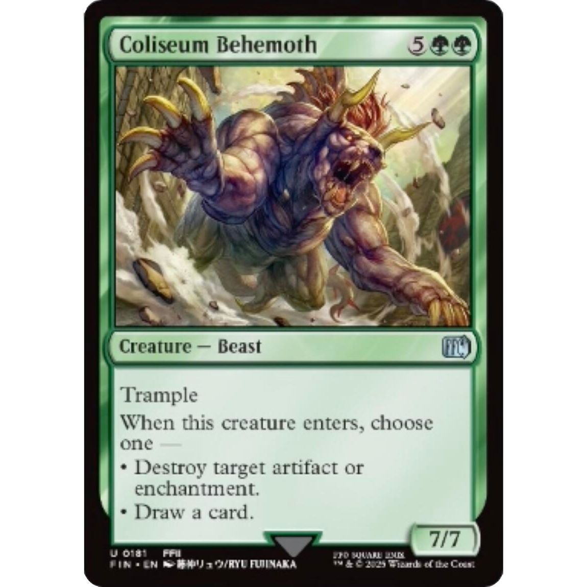 Image for Coliseum Behemoth (181) (FIN) - Magic: The Gathering