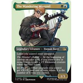 The Wandering Minstrel (Borderless) - Final Fantasy TCG (1060)