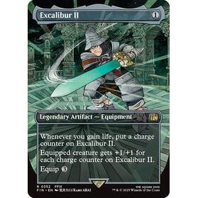 Excalibur II (Borderless) - Final Fantasy TCG (1070)