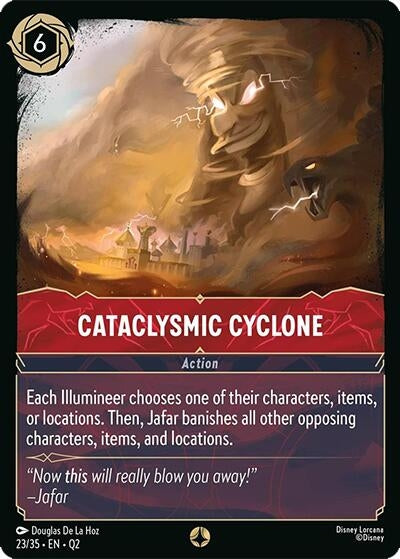 Image for Cataclysmic Cyclone (23/35) (Q2) - Disney Lorcana