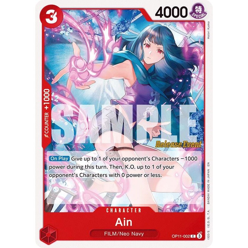 Image for Ain (OP11-002) (OP11 RE) - One Piece Card Game