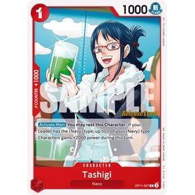 Tashigi - One Piece — A Fist of Divine Speed Release Event Cards (005)