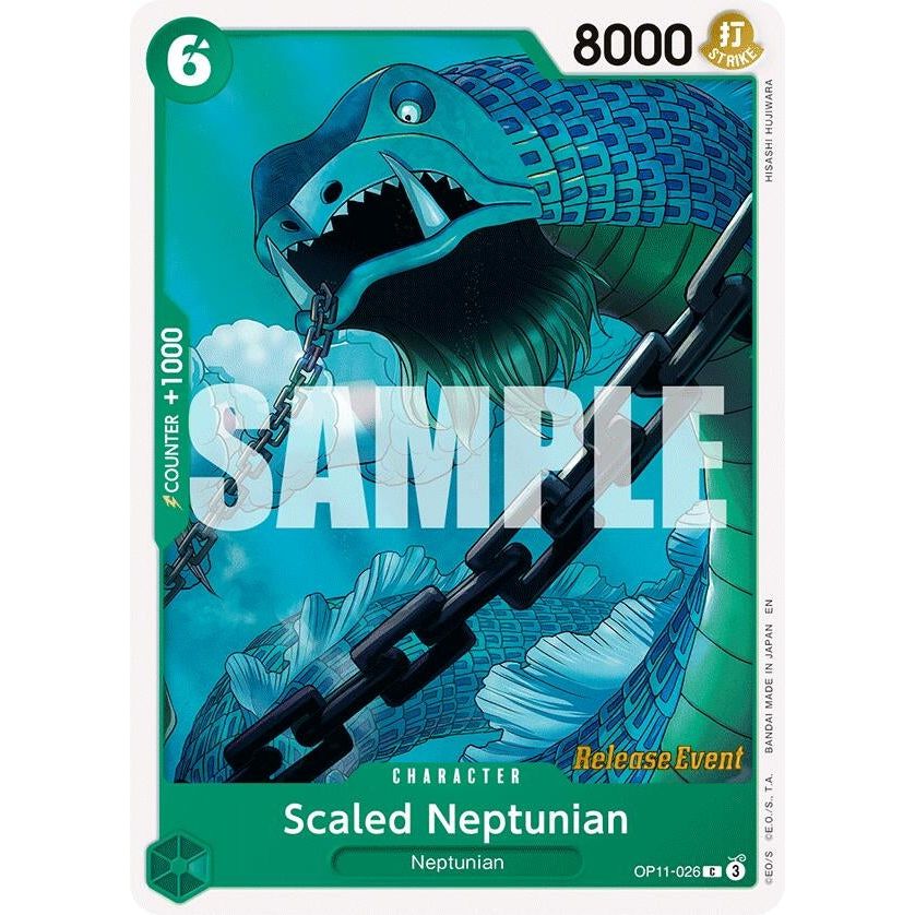 Image for Scaled Neptunian (OP11-026) (OP11 RE) - One Piece Card Game