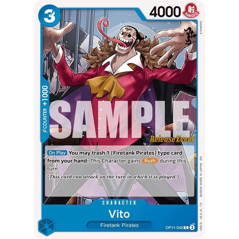 Image for Vito (OP11-042) (OP11 RE) - One Piece Card Game